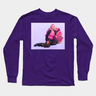 Portrait of Desiree Long Sleeve T-Shirt